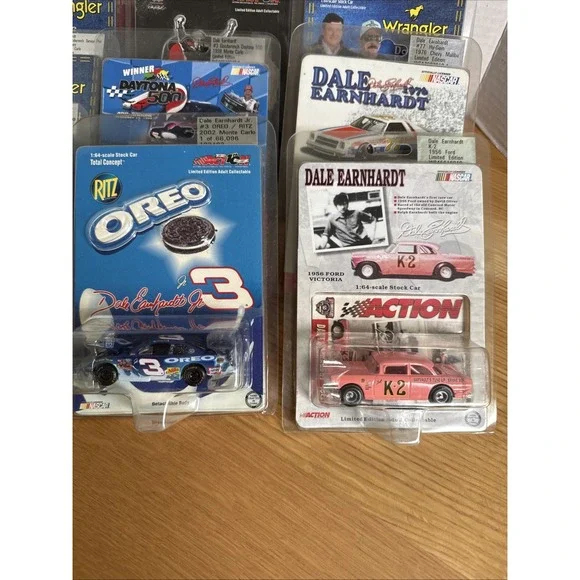 Mixed Lot Of24 1:6 Vintage NASCAR Collectables